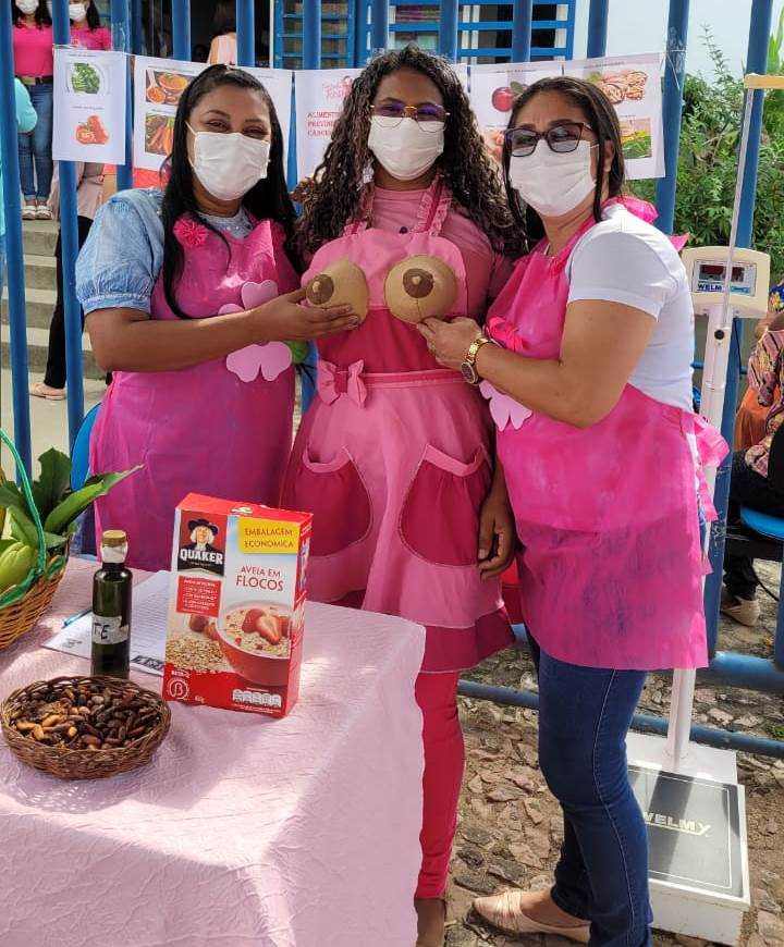 Camacã: PSF Euvaldo Maia realiza Ação pela campanha Outubro Rosa